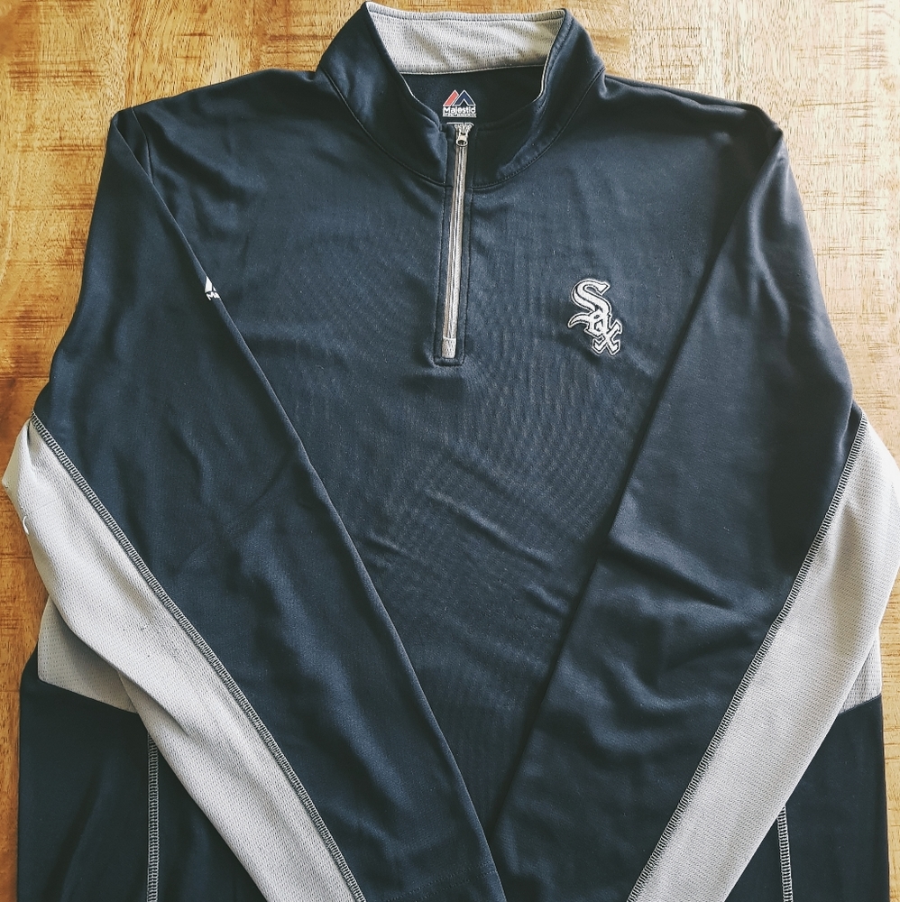 Majestic White Sox Pull Over (XL)